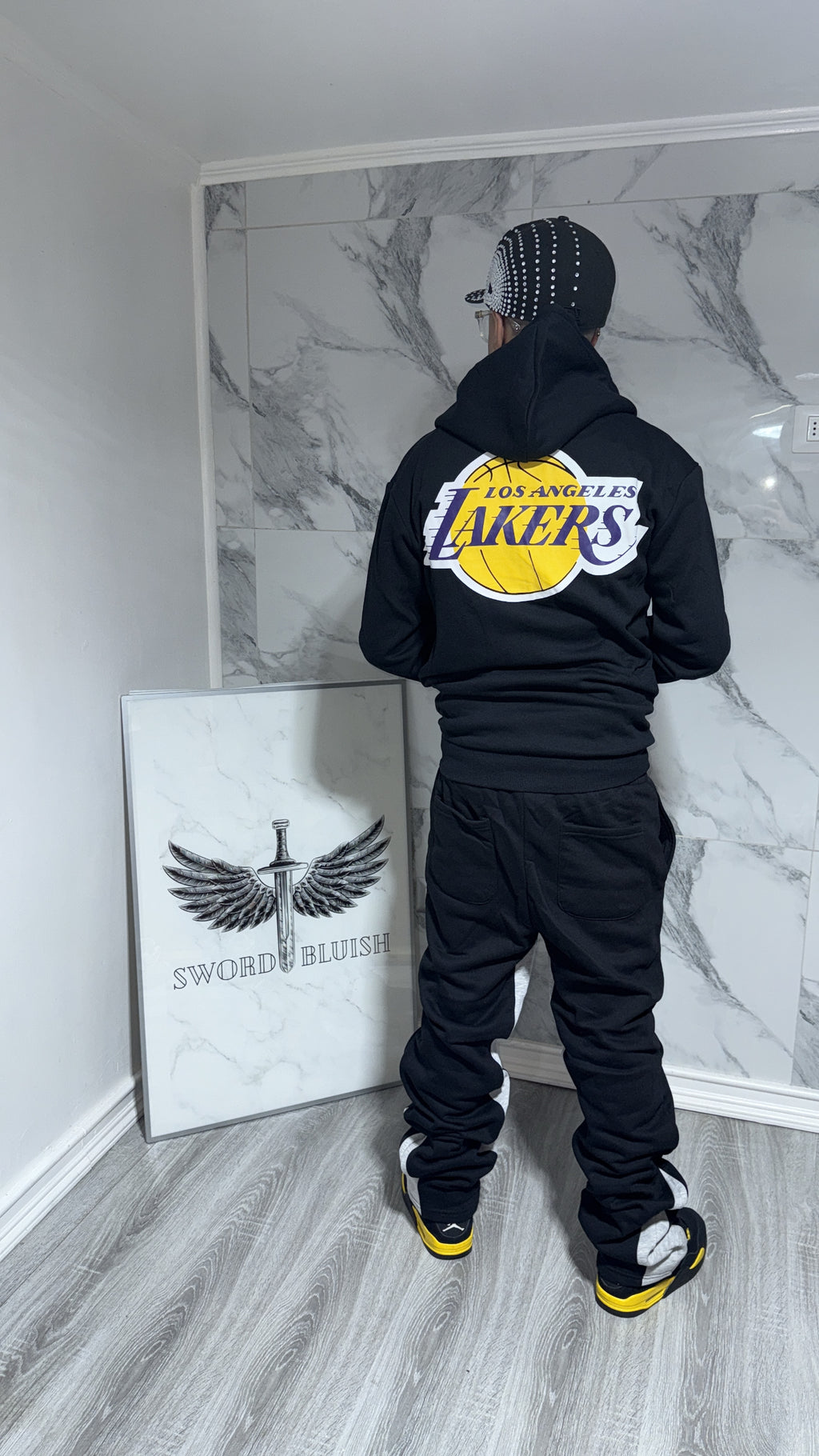 Conjunto Lakers x FashionNova